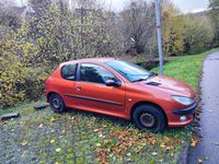 Gebraucht Peugeot 206 75 PS (55 kW) 2000 Orange Kleinwagen