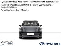gebraucht Hyundai Ioniq 6 ⚡ Allradantrieb 77,4kWh Batt. 325PS Elektro ⌛ Sofort verfügbar! ✔️ mit 3 Zusatz-Paketen