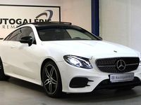 Gebraucht Mercedes E200 AMG line 184 PS (135 kW) 2018 Weiß Coupé
