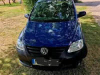 Gebraucht VW Fox 54 PS (39 kW) 2007 Blau Kleinwagen