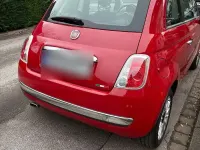 Usata Fiat 500 Lounge 69 CV (50 kW) 2013 Rosso Utilitaria