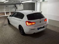 Gebraucht BMW 116 Sport Line 109 PS (80 kW) 2017 Weiß Kleinwagen