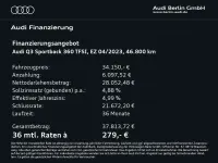 Usata Audi Q3 Sportback Ambiente 190 CV (139 kW) 2023 Argento SUV