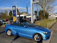 Gebraucht BMW 218 Advantage 136 PS (100 kW) 2018 Blau Cabrio