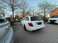 Gebraucht Mercedes C180 AMG line 120 PS (88 kW) 2012 Weiß Kombi
