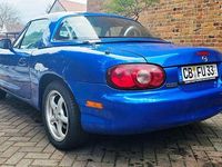 Gebraucht Mazda MX5 110 PS (80 kW) 2002 Blau Cabrio