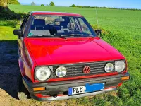 Gebraucht VW Golf II 55 PS (40 kW) 1990 Rot Kleinwagen