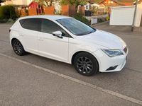 Gebraucht Seat Leon 105 PS (77 kW) 2014 Weiß Kleinwagen