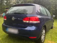 Gebraucht VW Golf VI 80 PS (58 kW) 2010 Blau Kleinwagen