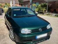 Gebraucht VW Golf Cabriolet 75 PS (55 kW) 1998 Grün Cabrio