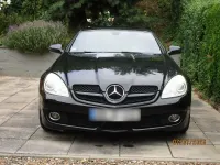 Gebraucht Mercedes SLK200 184 PS (135 kW) 2008 Schwarz Cabrio