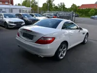 Gebraucht Mercedes SLK200 184 PS (135 kW) 2015 Weiß Cabrio