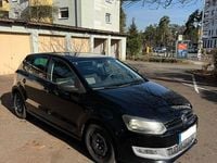 Gebraucht VW Polo Trendline 69 PS (50 kW) 2010 Schwarz Kleinwagen