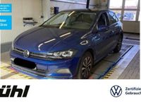 Gebraucht VW Polo Active 95 PS (69 kW) 2021 Reef blue metallic Kleinwagen