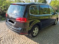 Gebraucht VW Sharan Sound 150 PS (110 kW) 2017 Schwarz Van / Kleinbus