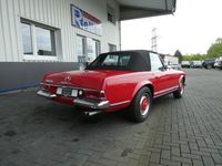 Gebraucht Mercedes SL280 170 PS (125 kW) 1969 Rot Cabrio