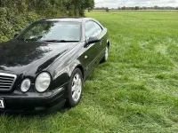 Gebraucht Mercedes CLK200 136 PS (100 kW) 1997 Schwarz Coupé