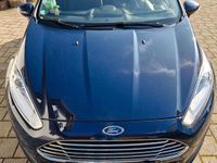 Gebraucht Ford Fiesta 95 PS (69 kW) 2016 Blau Kleinwagen