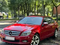 Gebraucht Mercedes C220 Avantgarde 170 PS (125 kW) 2008 Rot Limousine