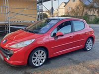 Gebraucht Peugeot 207 116 PS (85 kW) 2007 Rot Kleinwagen