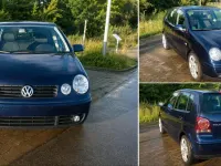Gebraucht VW Polo 64 PS (47 kW) 2002 Blau Kleinwagen