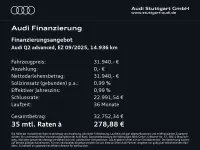 Gebraucht Audi Q2 Advanced Plus 150 PS (110 kW) 2025 Navarrablau metallic SUV