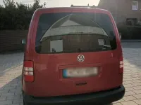 Gebraucht VW Caddy Comfortline 102 PS (75 kW) 2011 Rot Van / Kleinbus