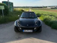 Gebraucht Smart Roadster 82 PS (60 kW) 2003 Schwarz Cabrio