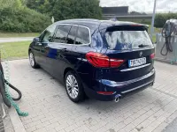 Gebraucht BMW 218 Gran Tourer Luxury Line 150 PS (110 kW) 2019 Blau Van / Kleinbus