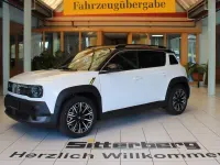Neu Renault 4 E-Tech Iconic 110 kW (150 PS) 2026 Arktis weiß/black pearlschwar SUV