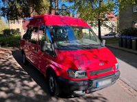 Second-hand Ford Transit 101 CP (74 kW) 2004 Roșu Monovolum