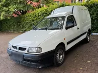 Gebraucht VW Caddy 64 PS (47 kW) 1998 Weiß Van / Kleinbus