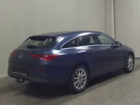 Gebraucht Mercedes CLA250 218 PS (160 kW) 2021 Denimblau metalliclack (metallic) Coupé