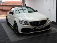 Gebraucht Mercedes C63 AMG AMG 476 PS (350 kW) 2017 Weiß Cabrio