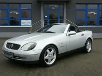 Gebraucht Mercedes SLK230 193 PS (141 kW) 2000 Silber Cabrio