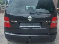 Gebraucht VW Touran 116 PS (85 kW) 2003 Schwarz Van / Kleinbus