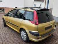 Gebraucht Peugeot 206 2003 Gelb Kombi
