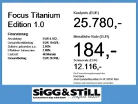 Nowe Ford Focus Titanium 155 KM (114 kW) 2025 Czarny Sedan/Limuzyna