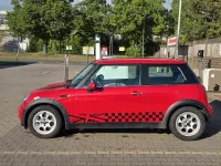 Käytetty Mini Cooper 116 HP (85 kW) 2004 Punainen Viistoperä