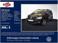 Gebraucht VW Sharan Highline 150 PS (110 kW) 2020 Schwarz Van / Kleinbus