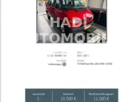 Gebraucht VW Multivan 68 PS (50 kW) 1996 Rot Van / Kleinbus