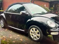 Gebraucht VW New Beetle Cabriolet 101 PS (74 kW) 2004 Schwarz Cabrio