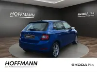 Gebraucht Skoda Fabia Cool Plus 95 PS (69 kW) 2021 Raceblau metallic Kleinwagen