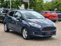 Gebraucht Ford Fiesta Titanium 101 PS (74 kW) 2015 Blau Kleinwagen