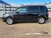 Gebraucht VW Touran Style 140 PS (102 kW) 2012 Schwarz Van / Kleinbus