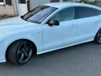 Gebraucht Audi A7 Sportback S-Line 313 PS (230 kW) 2014 Weiß Kleinwagen