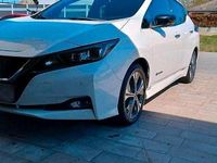 Gebraucht Nissan Leaf N-Connecta 110 kW (150 PS) 2019 Weiß Kleinwagen