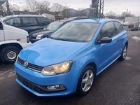 Gebraucht VW Polo 60 PS (44 kW) 2014 Blau Kleinwagen