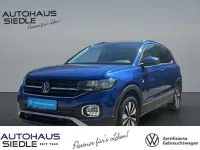 Gebraucht VW T-Cross Move 95 PS (69 kW) 2023 Blau SUV