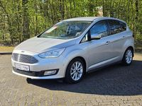 Gebraucht Ford C-MAX Titanium 125 PS (91 kW) 2016 Silber (metallic) Van / Kleinbus